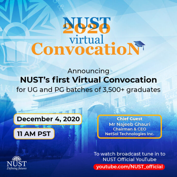 NUST virtual convocation