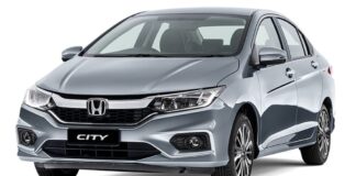 The body of Honda City 6th generation body is compact and has a sharp silhouette, with slightly different design elements all around.