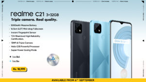 realme C21