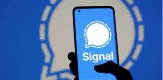 instant messaging app Signal
