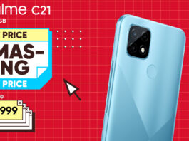 realme C21