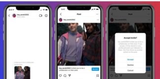 Instagram co-authoring feature, Collab, will allows two people to co-author posts and Reels that will appear for each user’s followers.