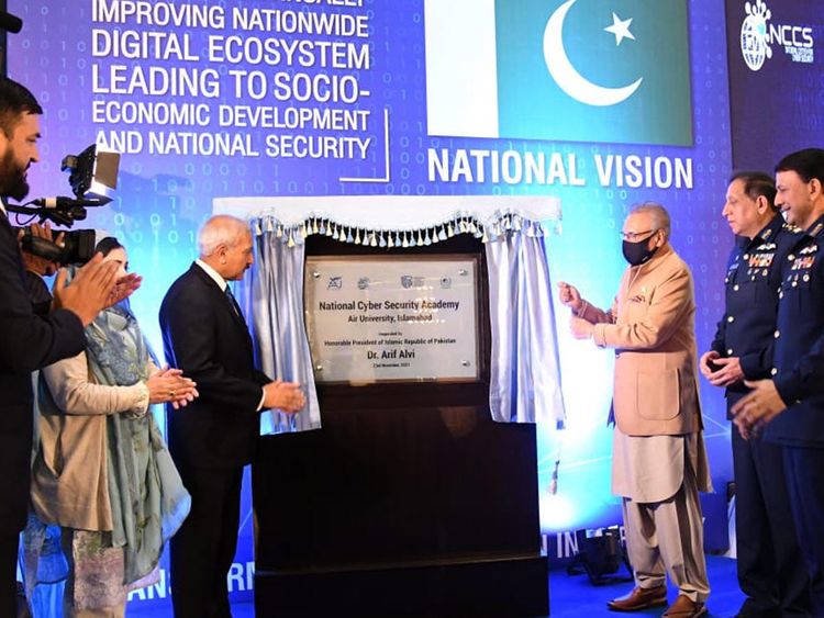 President Alvi Launches Pakistan's First National Cyber Security Academy
