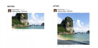 Twitter launched Full-sized Photos Preview for web, which means users will no longer have to click on an image to see the full-sized photos.