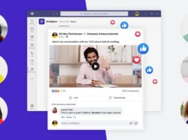 facebook-like workplace