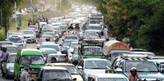 Tourists travelling to Murree have been advised to keep checking traffic advisories as 50,000 vehicles have already entered the town against the capacity to park only 4,000 cars
