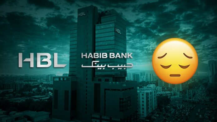 HBL Mobile app is reportedly down since Friday and people are unable to carry out their transactions, the company hasn't responded yet.