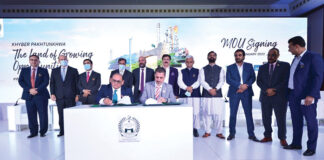 The Khyber Pakhtunkhwa government, signed 44 MoUs with investors and international firms to invest in various sectors of the province.