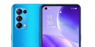 The price of Oppo Reno 5 in Pakistan is Rs. 59,999. It is a standard slab style phone with its unique design and features.