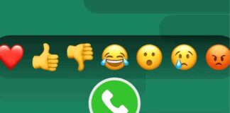 The animated message reactions feature on WhatsApp for Android that will work when the user sends any reaction to a message on the app.