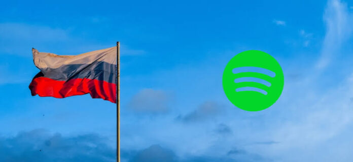 In response to new media laws that restricts freedom of speech, the music streaming giant, Spotify, announces suspension of services in Russia.