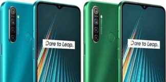 The price of Realme 5i in Pakistan is Rs. 22,999. It comes in two colours, Aqua Blue and Forest Green.