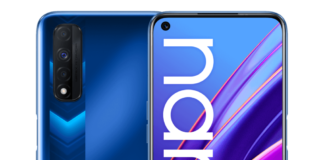 The Realme Narzo 30 price in Pakistan is Rs 32,999. It is available in Racing blue and racing silver colour profiles. 