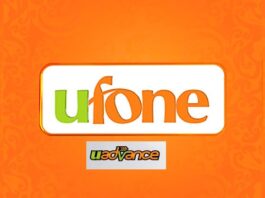 Ufone advance code