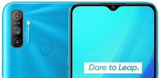 The Realme C3 Price in Pakistan is Rs. 19,999 and it is available in Frozen Blue, Blazing Red, and Volcano Grey shades.