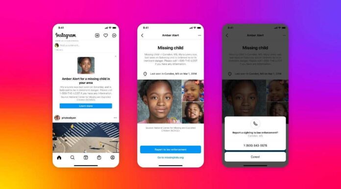 The popular photo-sharing app, Instagram, rolls out an AMBER alerts feature, in 25 countries, that will help in locating the missing children.