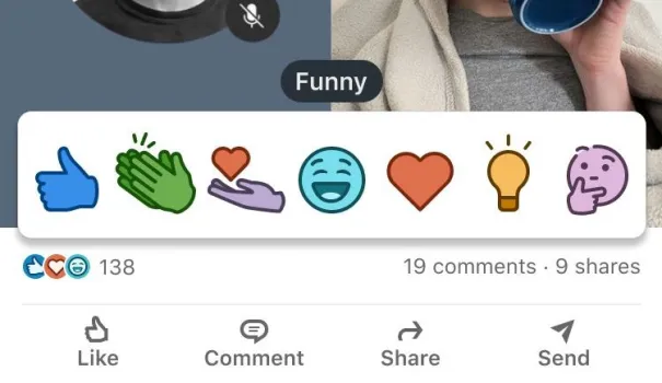 LinkedIn rolls out a new reaction for its post named; 'Funny Reaction' which joins the other six reaction emoji’s on the professional network.