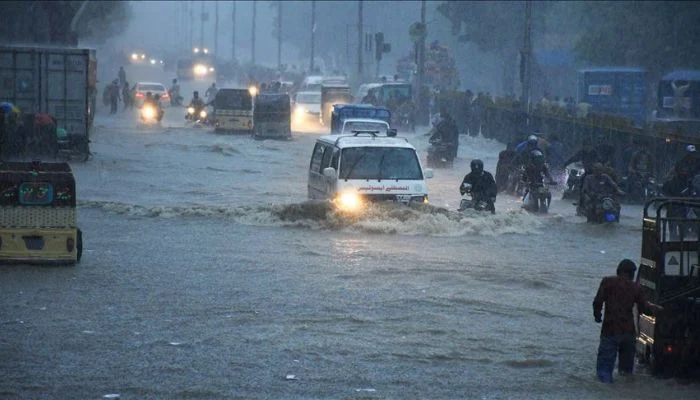 Sindh government has declared a public holiday on Monday, 25th July in Karachi and Hyderabad division amid a heavy torrential downpour.