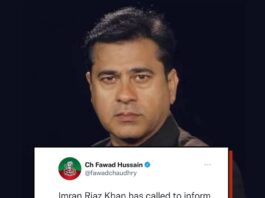 Imran Riaz Twitter Account Hacked