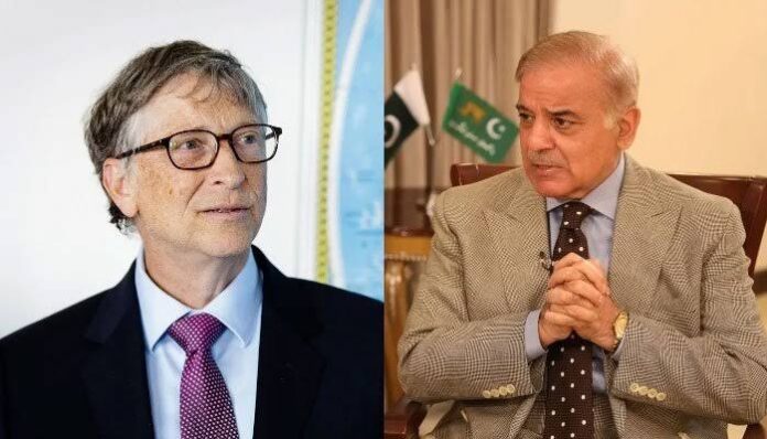 Shehbaz Sharif and Bill Gates discussed the anti-polio campaign over the call,