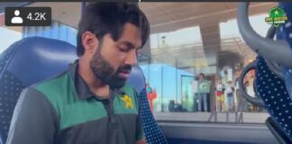 Pakistani batsman Muhammad Rizwan has created a buzz on social media as fans spotted him reading Holy Quran in the new video.