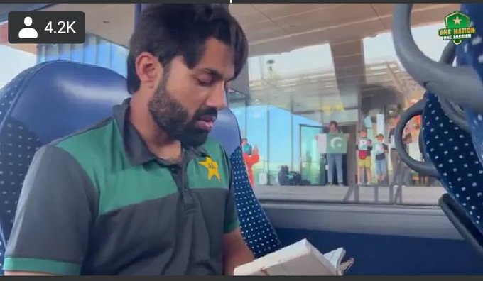 Pakistani batsman Muhammad Rizwan has created a buzz on social media as fans spotted him reading Holy Quran in the new video.