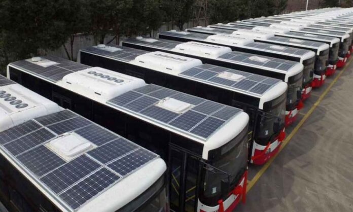 the Khyber Pakhtunkhwa government has shown interest in transforming the public and private transportation systems of the province into a solar-powered transportation systems.
