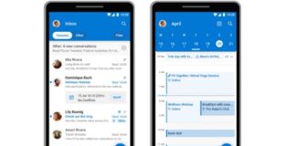 Outlook Lite app