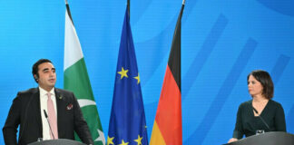 The foreign minister of Germany, Annalena Baerbock, has announced €10m aid for flood affectees of Pakistan.