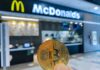 Fast food joint McDonald's is accepting Bitcoins and Tether as payment methods in the Swiss town of Lugano.