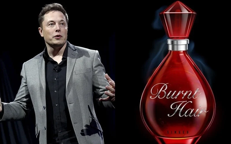 Elon Musk, has launched a fragrance line called ‘Burnt Hair,’ but it is not sure if the product actually smells like burnt hair.