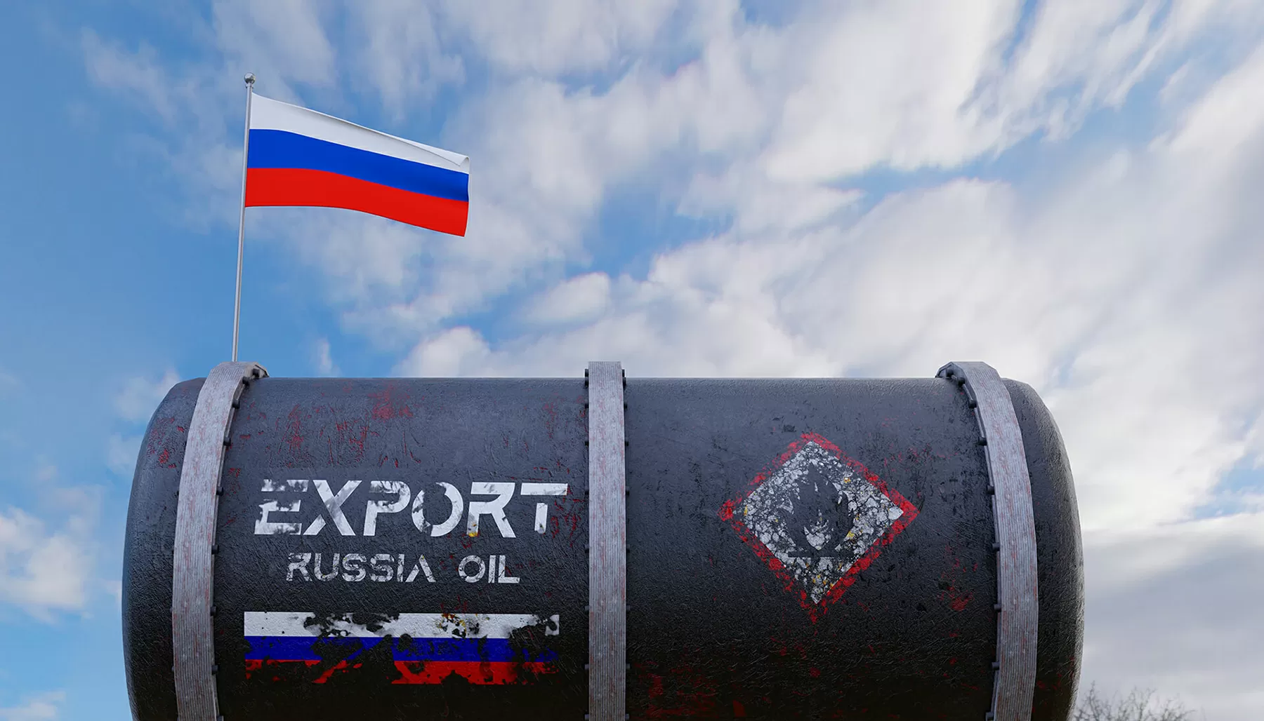 the refining process of Russian oil has generated higher quantities of furnace oil and fewer desirable produc