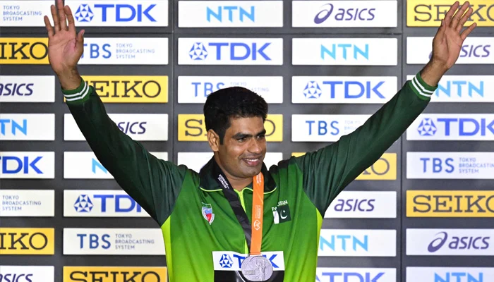 Arshad Nadeem becomes first-ever Pakistani to win silver medal at World Athletics Championship