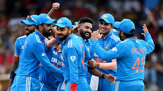 India dethroned Pakistan to become the world's No. 1 ranked ODI team and subsequently achieved a rare feat in rankings history