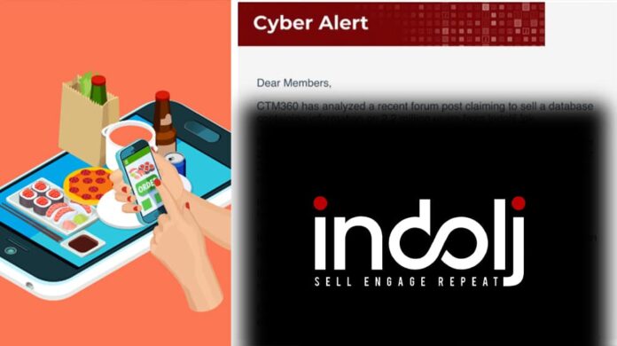 Food ordering app Indolj has come under scrutiny following claims made by various news outlets about a data breach.