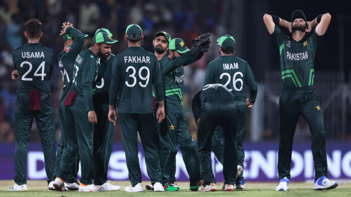 the uncertainty of weather conditions adds an extra layer of complexity to their quest for victory, and Pakistan's semifinal aspirations hang by a thread.