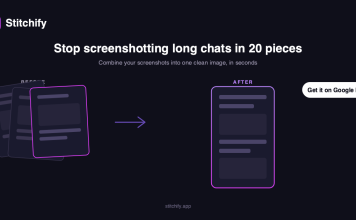 Stitchify: Stop Screenshotting Long Conversations in 20 Pieces Stitchify - Combine screenshots and whatsapp conversations