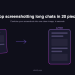 Stitchify - Combine screenshots and whatsapp conversations